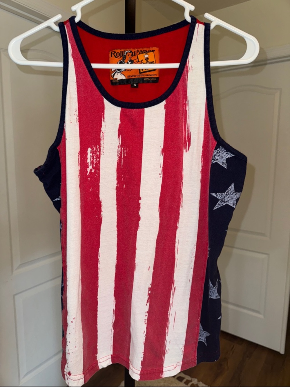 Rolling Paper Patriotic Tank Top - Size S